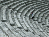 Image from Epidavros ancient theatre