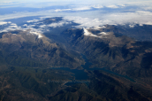 Giona Vardousia and Oeta mountains at Central Greece