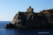 Lighthouse fanari at ios island