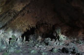 The Corycian cave at Parnassos mountain