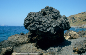 Volcanic rocks at Nisiros island, , Ηφαιστειο Νισυρος Volcano Nisiros