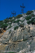 Landscape at Naxos island, Σμυριδα Σμιριγλι Ναξος Emery mines Naxos, Σμυριδα Σμυριγλι Ναξος Naxos